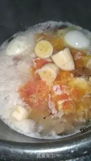 Make Blood orange banana soup step 2