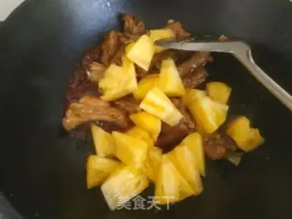 Make Sugar vinegar pineapple ribs step 11