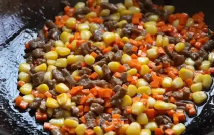 Make Beef fried rice step 4