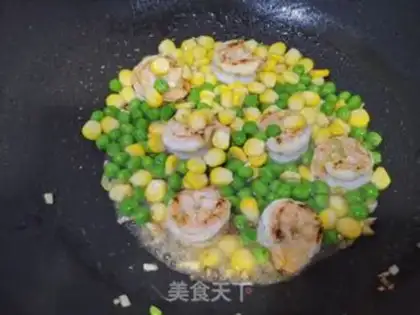 Make Pepsi corn shrimp step 6