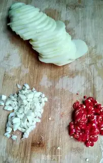 Make Frozen potatoes step 1