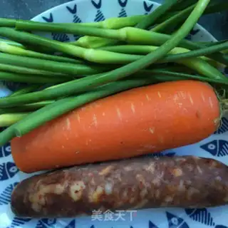 Make Weenie garlic and rice step 1