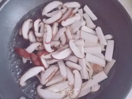 Make Red apricot mushroom step 1