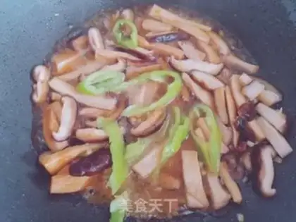 Make Red apricot mushroom step 3