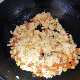 Make Cheese rice step 4