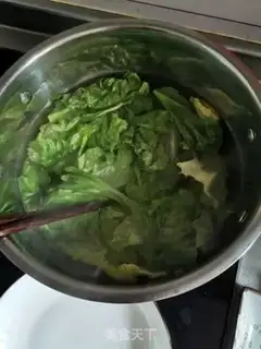 Make Pelican garlic lettuce step 3