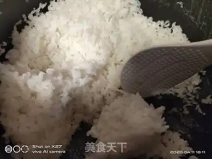 Make Shrimp rice step 1