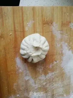 Make Bean sand buns step 4