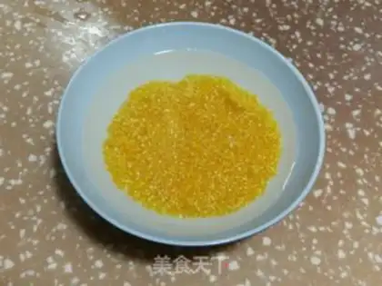 Make Corn porridge step 1