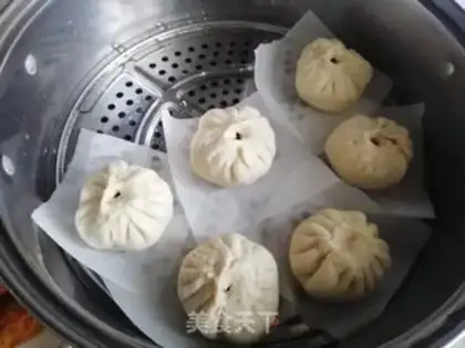 Make Bean sand buns step 5