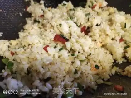 Make Shrimp rice step 4