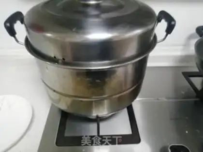 Make Bean sand buns step 6