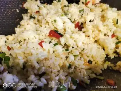 Make Shrimp rice step 5