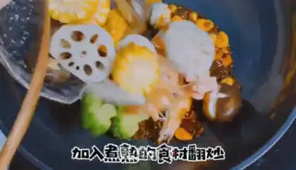 Make Spicy pot step 5