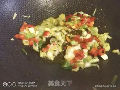 Make Red-fried prawn step 2