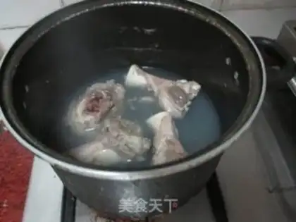 Make Pork broccoli soup step 2