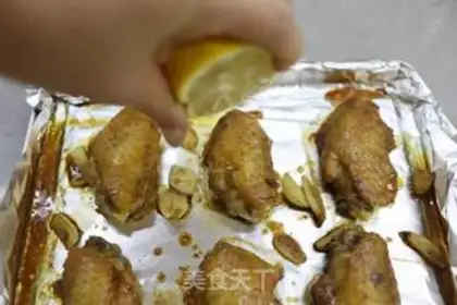 Make Lemon honey chicken wings step 5