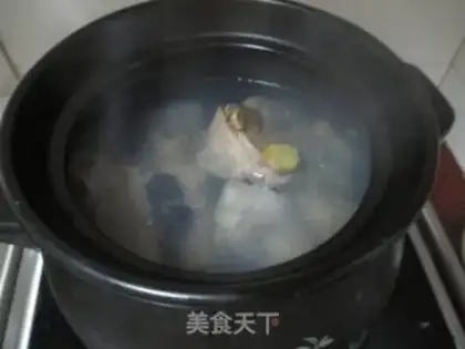 Make Pork broccoli soup step 4