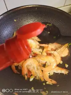 Make Red-fried prawn step 6