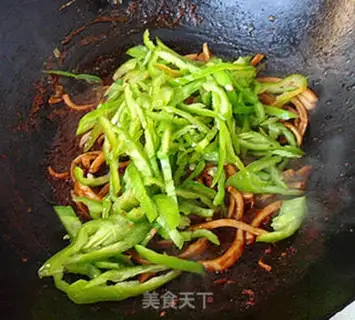 Make Spicy pepper squid step 7