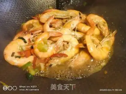 Make Red-fried prawn step 8