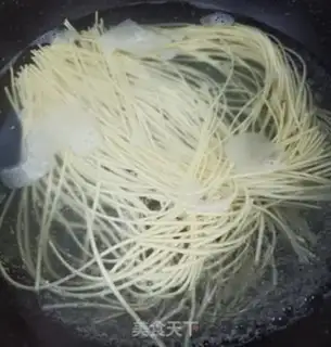 Make ♪ Scratch the noodles ♪ step 8