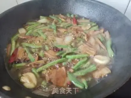 Make Five bouquets of bean noodles step 6