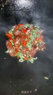 Make Sausage fried fans step 4