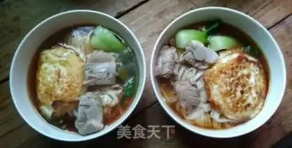 Make Cracker ribs soup noodles step 6