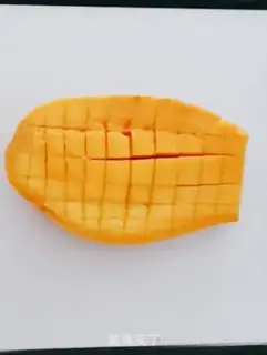 Make Mango cream and snow step 4