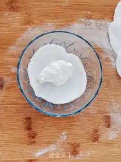 Make Mango cream and snow step 6