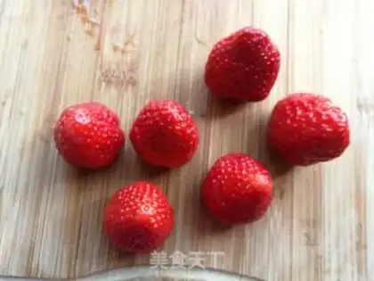 Make Strawberry Dafu step 4