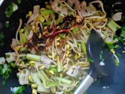 Make Soya sprouts step 4