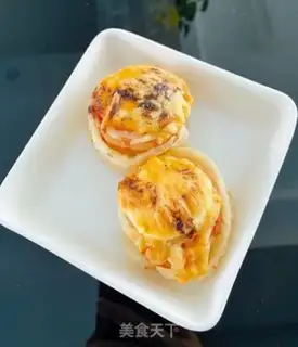 Make Bacon egg rolls step 6