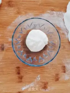 Make Mango cream and snow step 9