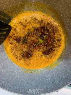 Make Salted egg ribs step 7