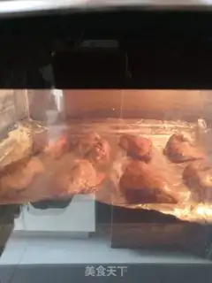Make Honey-cooked chicken wings step 8