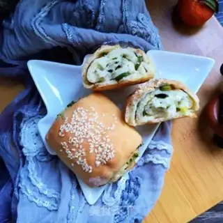 Make Baked sesame onion rolls step 12