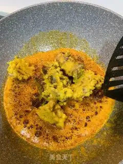 Make Salted egg ribs step 8