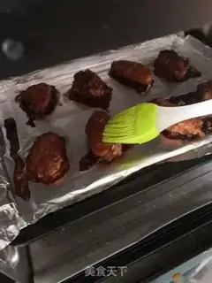 Make Honey-cooked chicken wings step 9