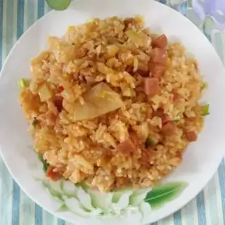 Make Ham sausage and cabbage step 6