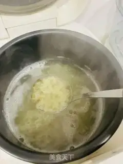 Make Green bean congee step 1