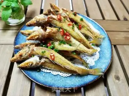 Make Fried sardines step 5