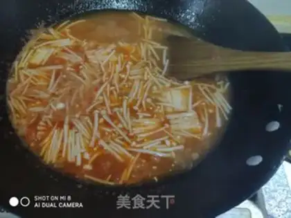 Make Tomato tofu soup step 7