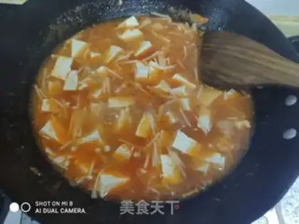 Make Tomato tofu soup step 9