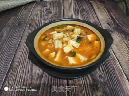 Make Tomato tofu soup step 12
