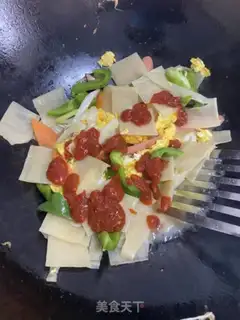 Make Cold noodles step 5