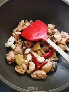 Make Corn potato chicken step 5