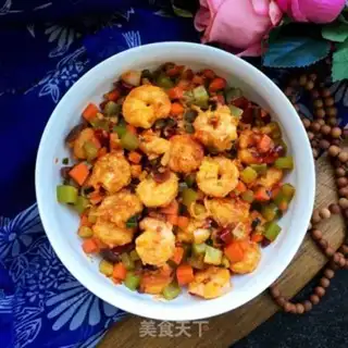 Make Spicy shrimp step 12