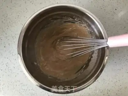Make Red bean rice steam cake step 3